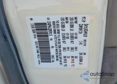 2002 Chrysler Town & Country Lxi z USA, uszkodzony, nr VIN 2C4GP54L52R578115